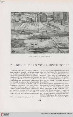 45: Zu den Bildern von Ludwig Bock