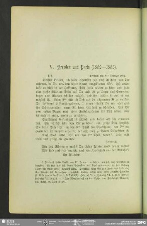 V. Dresden und Paris (1802-1803)