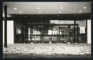 Schauspielhaus, Wuppertal: Haupteingang