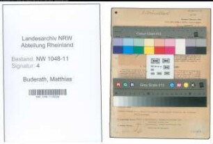 Entnazifizierung Matthias Buderath , geb. 20.07.1902 (Buchhalter)
