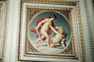 Putti mit Attributen des Mars