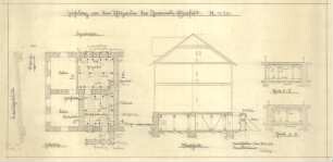 Zeichnung von dem Schutzraum der Gemeinde Eiserfeld