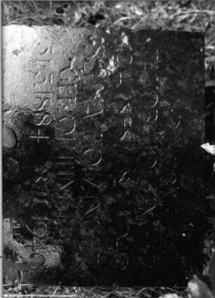 Grabstein 269 (Detailaufnahme)