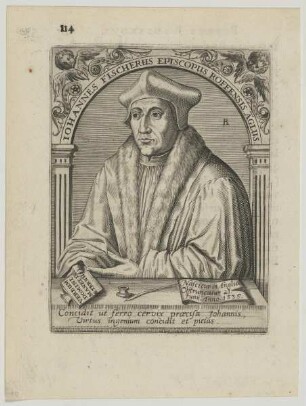 Bildnis des Iohannes Fischerus