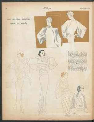 Las mangas amplias están de moda