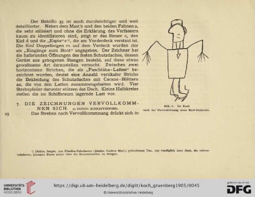 7. Die Zeichnungen vervollkommnen sich