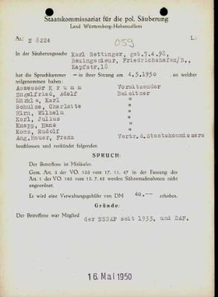 Rettinger, Karl