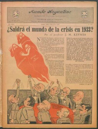 ¿Saldrá el mundo de la crisis en 1933?