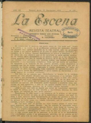 La mala sed : pieza en tres actos
