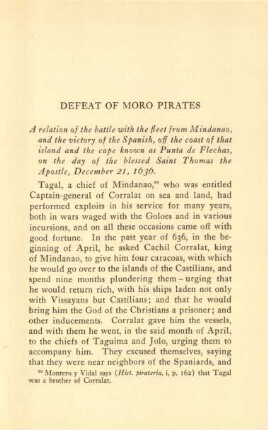 Defeat of Moro pirates
