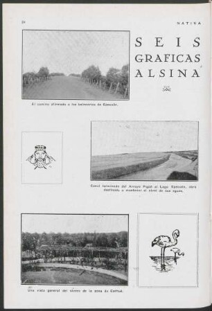 Seis notas gráficas de Adolfo Alsina (Carhué)