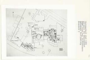 Akademie für Bühnenkunst, Berlin-Charlottenburg (Diplomarbeit bei Peter Poelzig): Grundriss