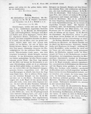 Tschudi, J. J.: Die Kokkelskörner und das Pikrotoxin. Mit Benutzung v. C. K. Vossler's hinterlassenen Versuchen. St. Gallen: Scheitlin & Zollikofer 1847 (Beschluss von Nr. 173)