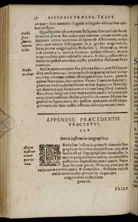 Appendix Præcedentis Tractatus.