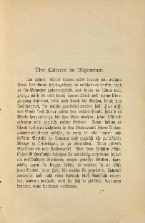 Goethe und Calderon, Gedenkblaẗter zur Calderonfeier herausgegeben von Edmund Dorer