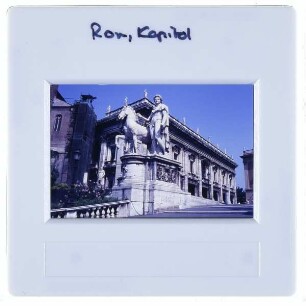 Rom, Kapitolsplatz,Rom, Dioskurenstatuen (Kapitolsplatz)