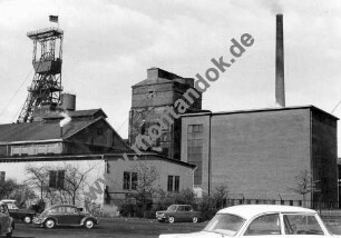 Zeche Ewald 1/2/7 der Bergbau AG Ewald-König Ludwig in Herten