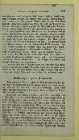 Eintheilung der ganzen Erdoberfläche
