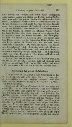 Eintheilung der ganzen Erdoberfläche