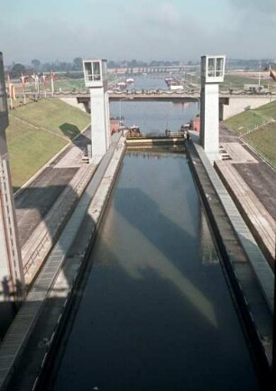 Neues Schiffshebewerk Henrichenburg/Dortmund-Ems-Kanal (DEK)