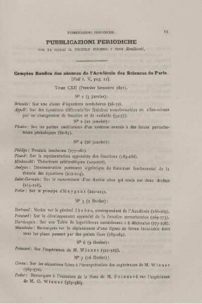 Pubblicazinoi periodiche.