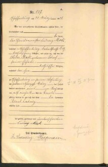 Standesamtsbuch der Stadt Aschaffenburg: Geburten 365/1900 - 184/1901