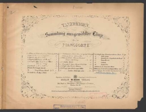 No. 26: Marsch über das Gumbert'sche Lied: "O bitt' euch, liebe Vögelein" : Op: 7