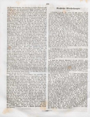 436 Kirchliche Mittheilungen