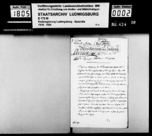 Fahndung nach dem aus Bromberg (Preußen) geflüchteten Buchhalter