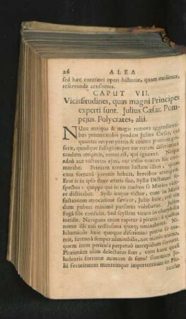 Caput VII. Vicissitudines, quas magni Principes experti sunt. ...