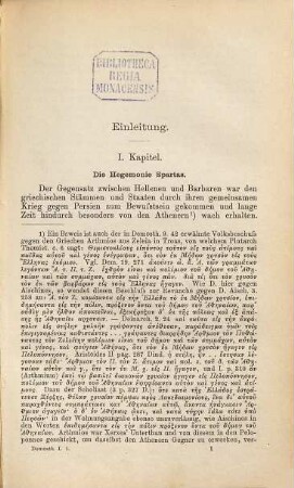 Ausgewählte Reden, 1, Neun Philippische Reden ; 1. Heft. Neun philippische Reden ; I - III: Olynthische Reden. IV: Erste Rede gegen Philippos