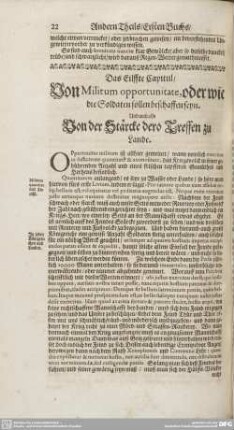 Eilfftes bis Zwantzigstes Capitul.