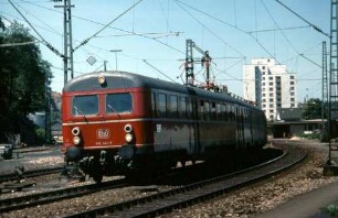 Gäubahn Stuttgart West elTw 455 102 Ausfahrt N S-BB