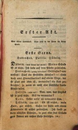 Die französischen Kleinstädter : e. Lustspiel in 4 Akten