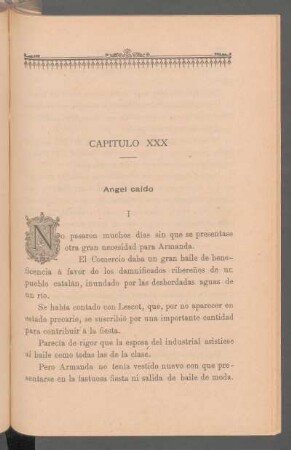 Capítulo XXX - Ángel caído
