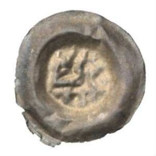 Fundmünze, Brakteat, 1200 - 1350