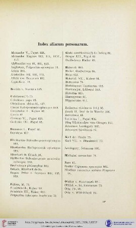 Index aliarum personarum