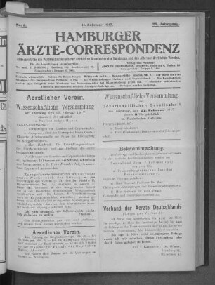 Verband der Aerzte Deutschlands