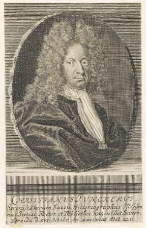 Bildnis des Christianus Junckerus
