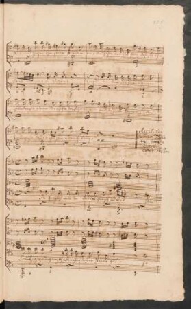 56. Recitativo (B) [Coro I]: Ja! freilich will in uns