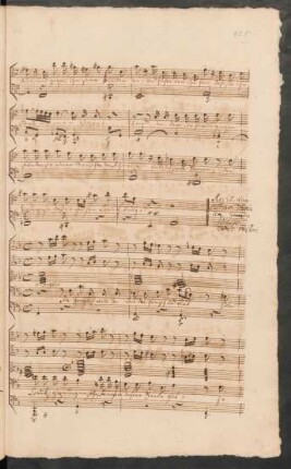 56. Recitativo (B) [Coro I]: Ja! freilich will in uns