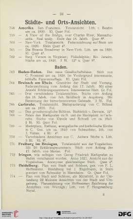 Städte- und Ortsansichten (Nr. 758-1181)