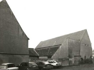 Mutzschen, Hauptstraße 5. Dreiseithof (1786/1800)