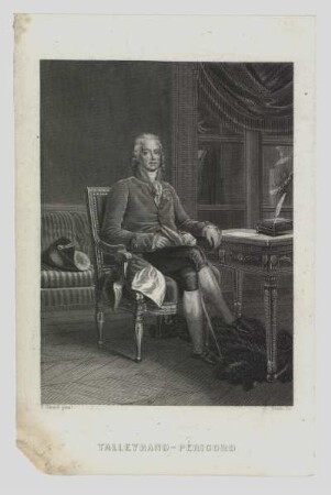 Porträt von Talleyrand
