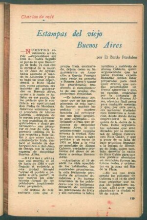Estampas del viejo Buenos Aires