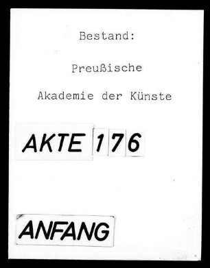 Kunstsammlungen der Königl. Akademie