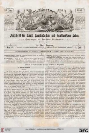 Nr. 61 (1. Juli 1859)