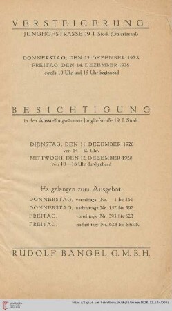 Versteigerung