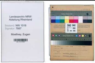 Entnazifizierung Eugen Moellney , geb. 23.01.1890 (Chemiker)