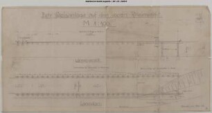 Beuel, Bahnhof: Gleisanlage auf dem oberen Rheinwerft. Konvolut aus SN176/559, SN176/560, SN176/561, SN176/562 und SN176/563